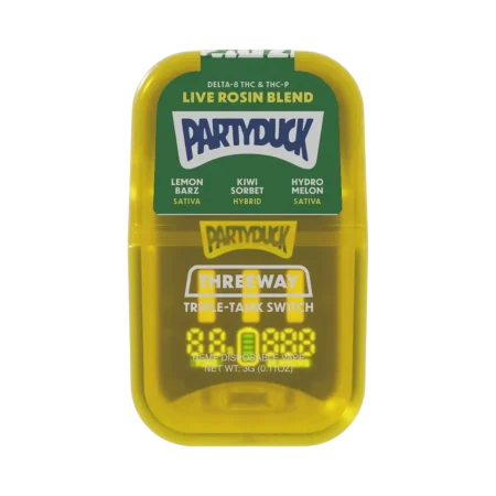 PartyDuck D8/THC-A/THC-P Live Rosin Blend switch Disposable 3G PartyDuck D8/THC-A/THC-P Live Rosin Blend switch Disposable 3G