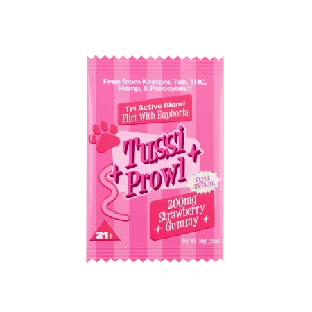 Tussi Prowl Euphoria Extra Strength Blend Gummies 4000MG -20CT Strawberry