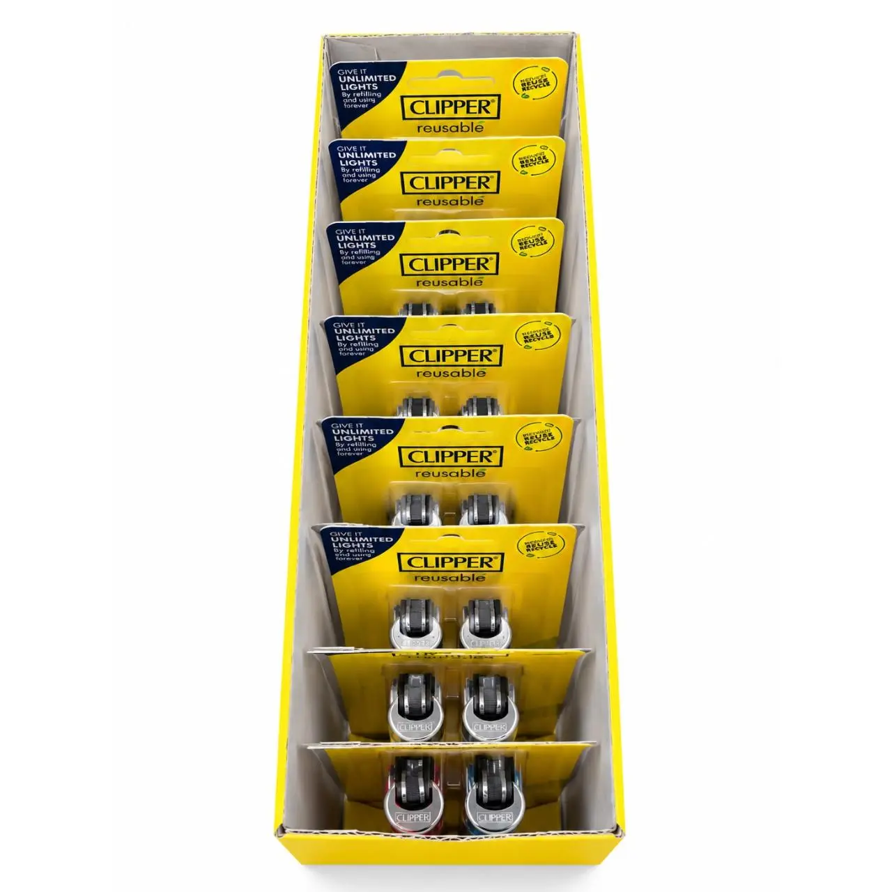 Clippers Assorted Lighters 2CT Clippers Assorted Lighters 2CT
