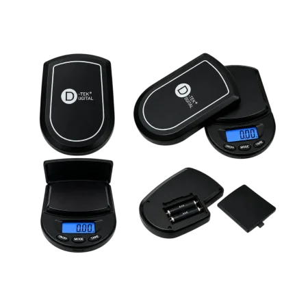 D-TEK DIGITAL SCALE 200G X 0.01G - BLACK - DT-A201-BLK