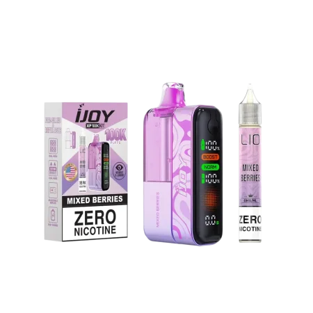 IJoy XP100K Puff Zero Nicotine Disposable Kit/15ml Bottle