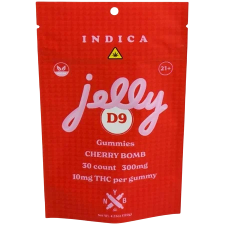 Jelly D9 THC Gummies 300MG -30CT