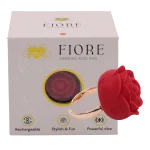 The Pleasure Company Fiore Rose Ring - Red