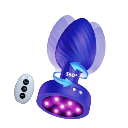 The Pleasure Company Sparkle LIT Plug Vibrator The Pleasure Company Sparkle LIT Plug Vibrator
