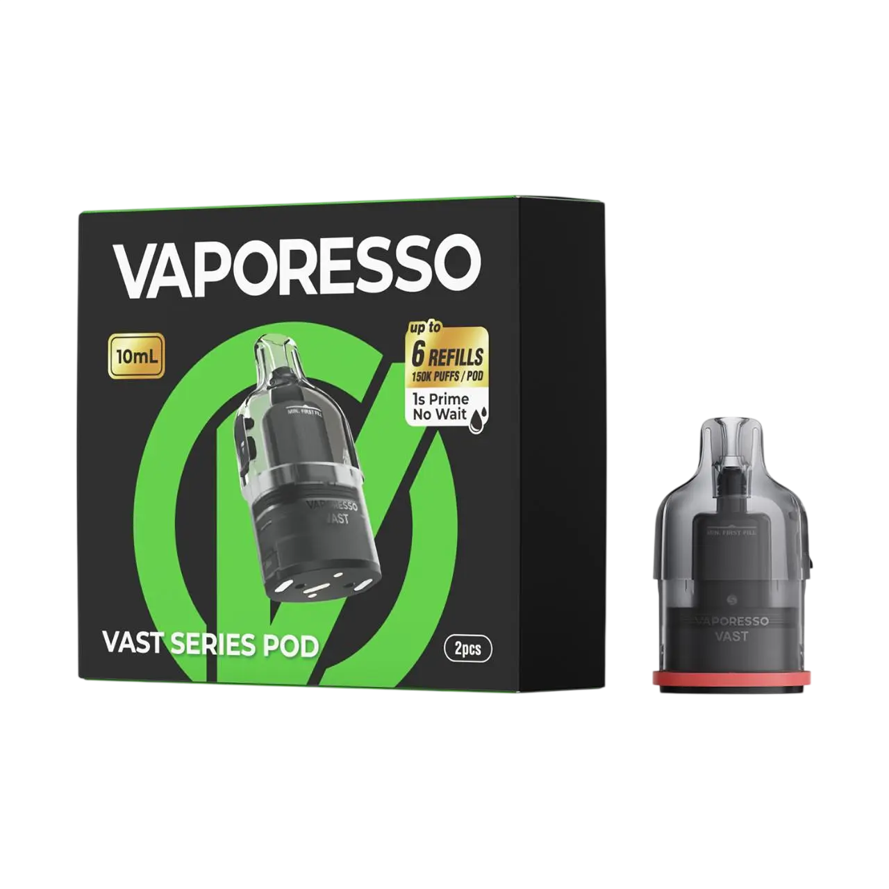 Vaporesso VAST Replacement Pod Cartridge - 2PK Vaporesso VAST Replacement Pod Cartridge - 2PK
